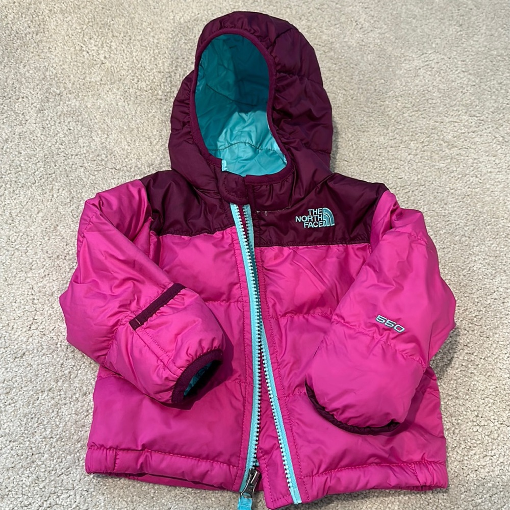 The North Face 550 down coat